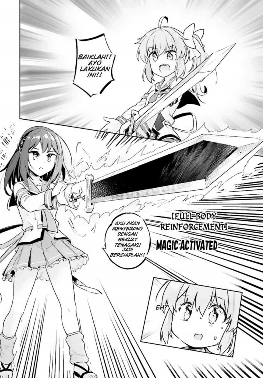 Kenshi wo Mezashite Nyuugaku shita no ni Mahou Tekisei 9999 nan desu kedo!? chapter 8